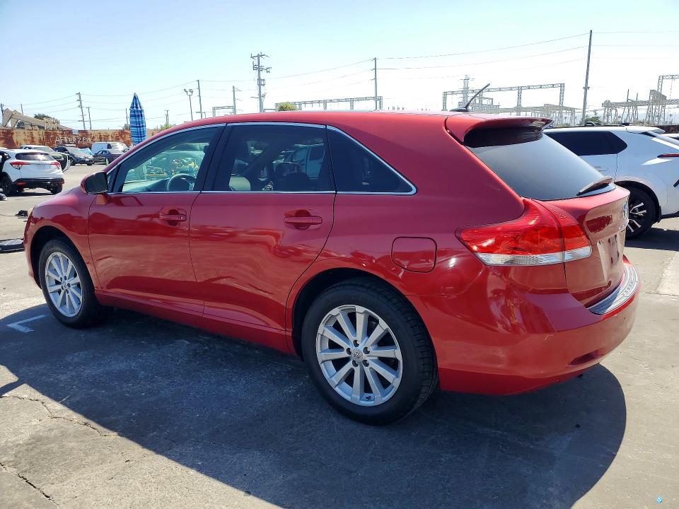 2011 Toyota Venza VIN 4T3ZA3BB5BU045227 COPART salvage auction — FRONT END, CA - SALVAGE CERTIFICATE, sold $1,800 on 2026-07-02 (photo 2)