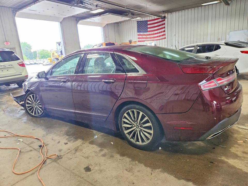2017 Lincoln Mkz VIN 3LN6L5D9XHR655765 COPART salvage auction — FRONT END, Wi - Certificate Of Title, sold $1,750 on 2026-07-20 (photo 2)
