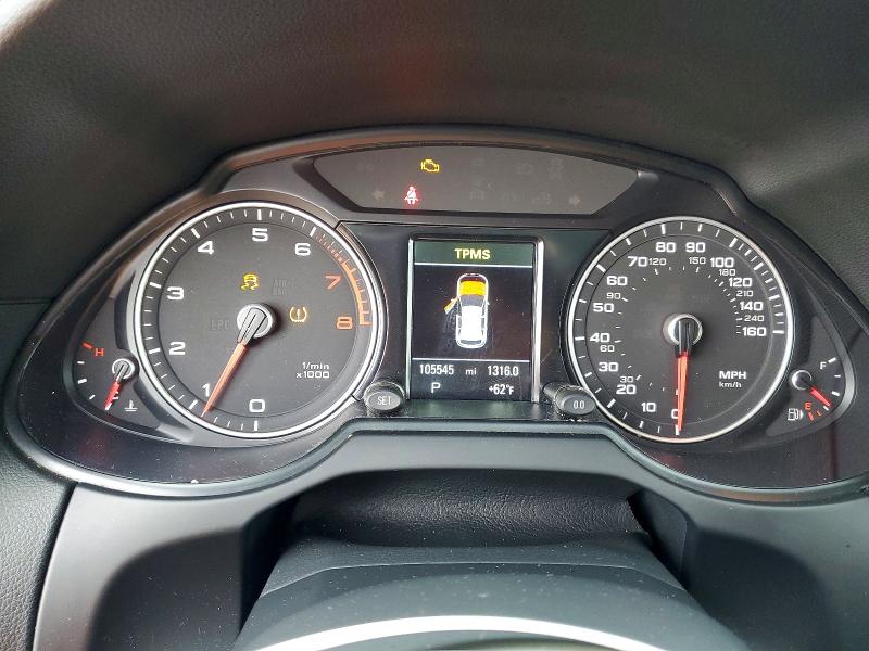2016 Audi VIN WA1L2AFP2GA037244 COPART salvage auction — FRONT END, Nc - Salvage Certificate Of Title, sold $3,400 on 2026-07-20 (photo 9)