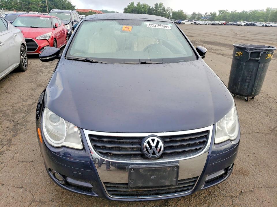 2011 Volkswagen Eos VIN WVWBA7AH1BV001201 COPART salvage auction — ROOF, Ct - Cert Of Title-Salvage, sold $475 on 2026-07-02 (photo 5)