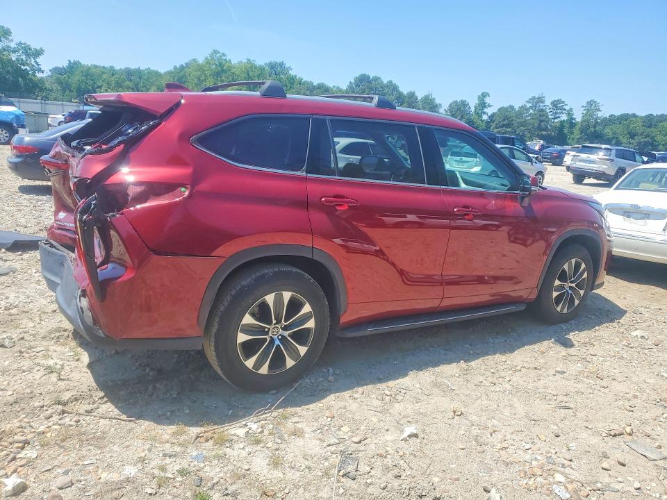 2022 Toyota VIN 5TDGARAH2NS513405 COPART salvage auction — REAR END, Va - Cert Of Title - Salvage, sold $175 on 2026-07-21 (photo 3)