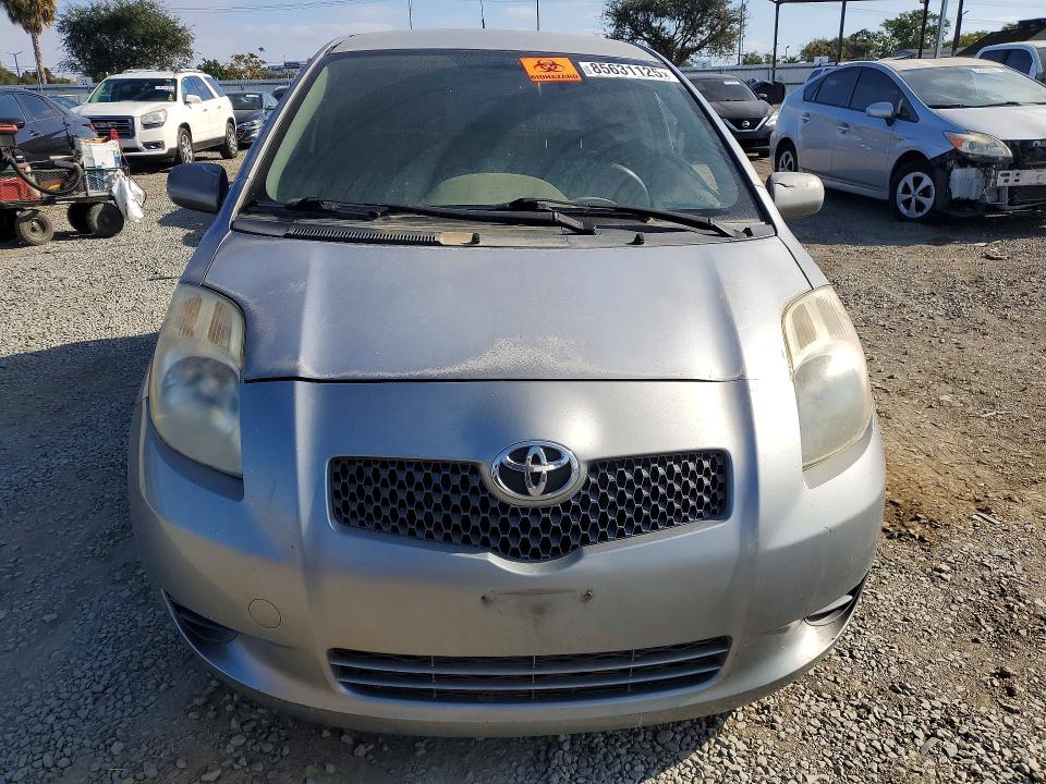 2008 Toyota Yaris VIN JTDJT923185209835 COPART salvage auction — SIDE, Ca - Dis/Dlr/Exp Only Clean Title, sold $425 on 2026-07-10 (photo 5)