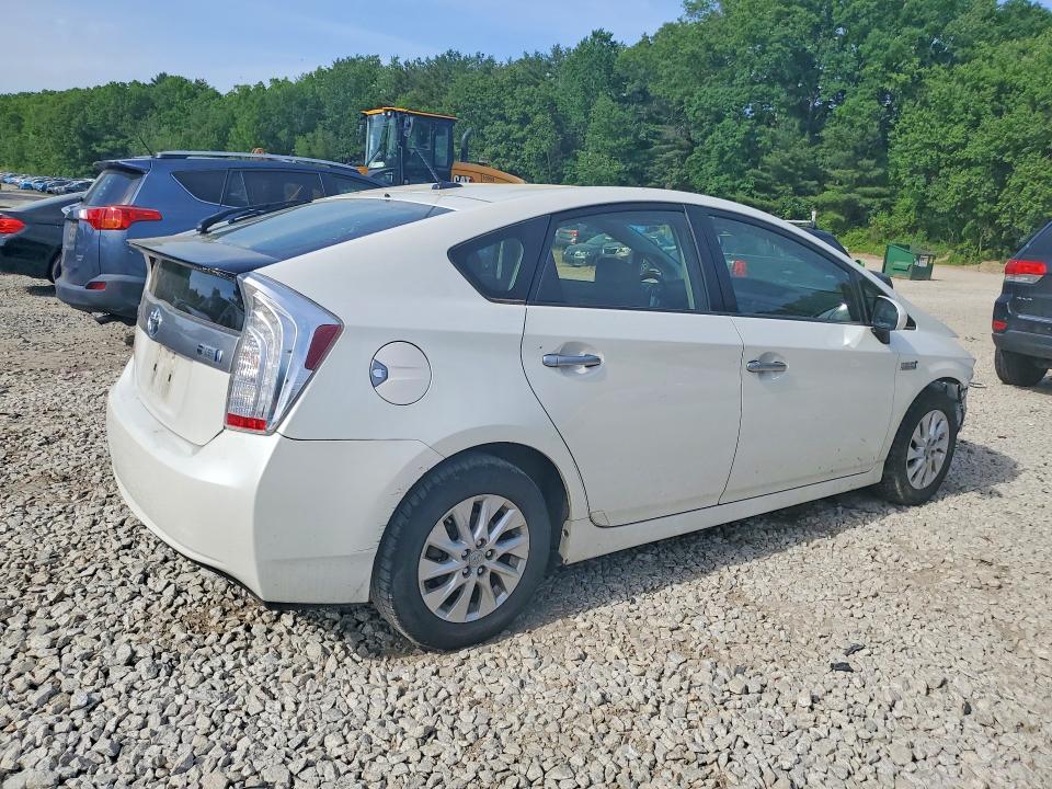 2013 Toyota Prius VIN JTDKN3DP9D3044859 COPART salvage auction — FRONT END, Ma - Cert Of Title-Reconstrctd Coll, sold $3,650 on 2026-07-06 (photo 3)