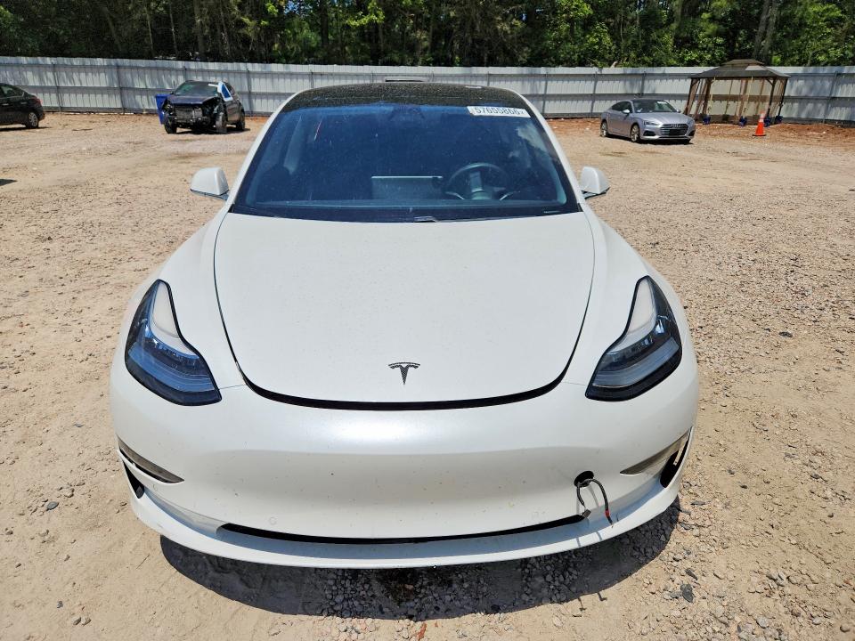 2020 Tesla VIN 5YJ3E1EB0LF619735 COPART salvage auction — MINOR DENT/SCRATCHES, Nc - Salvage Certificate Of Title, sold $4,150 on 2026-07-31 (photo 5)