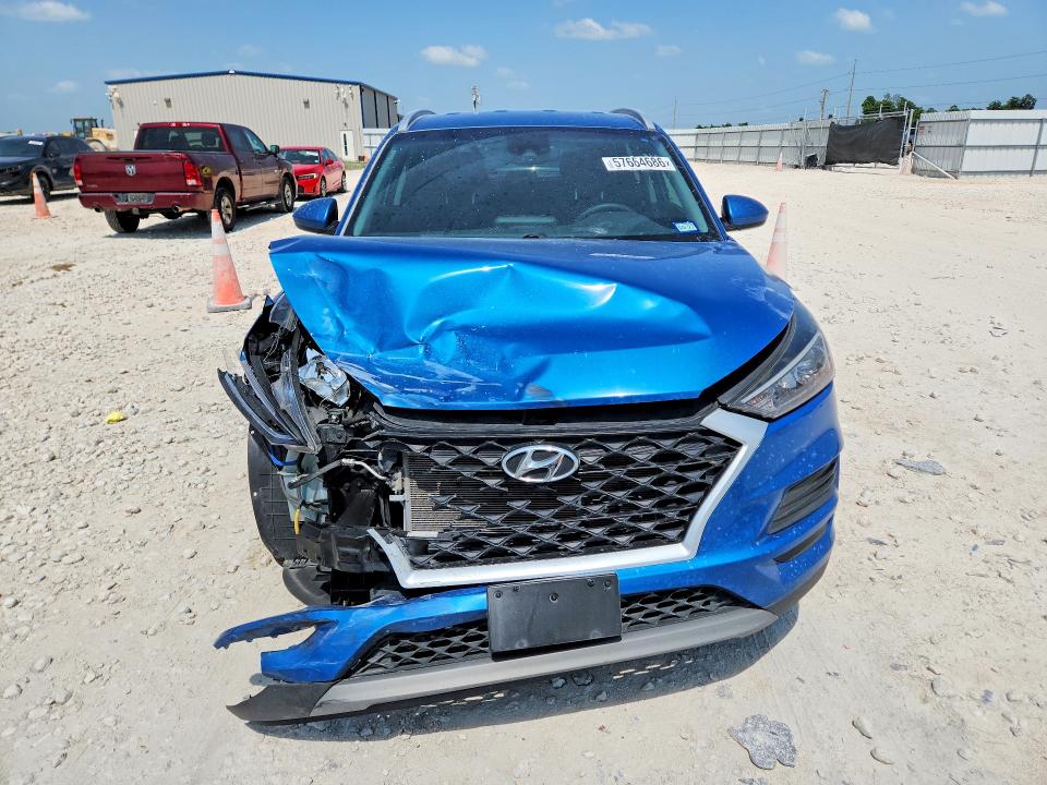 2020 Hyundai Tucson VIN KM8J33AL1LU170186 COPART salvage auction — FRONT END, Tx - Salvage Vehicle Title, sold $2,800 on 2026-07-16 (photo 5)