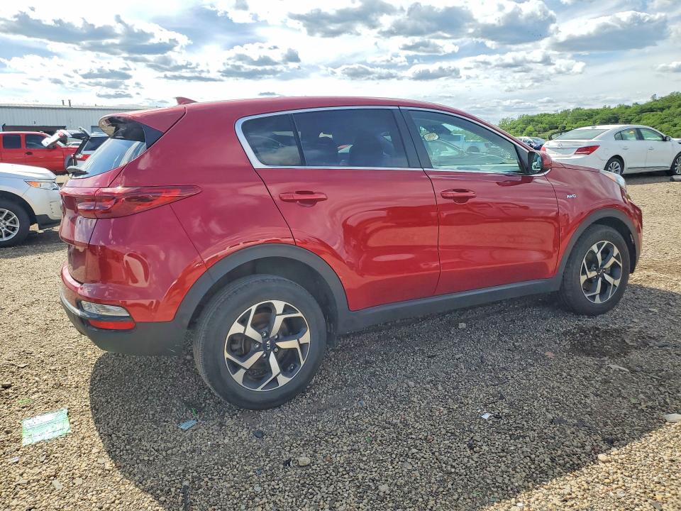 2020 Kia Sportage VIN KNDPMCAC2L7801859 COPART salvage auction — FRONT END, Il - Salvage Certificate, sold $3,900 on 2026-07-29 (photo 3)