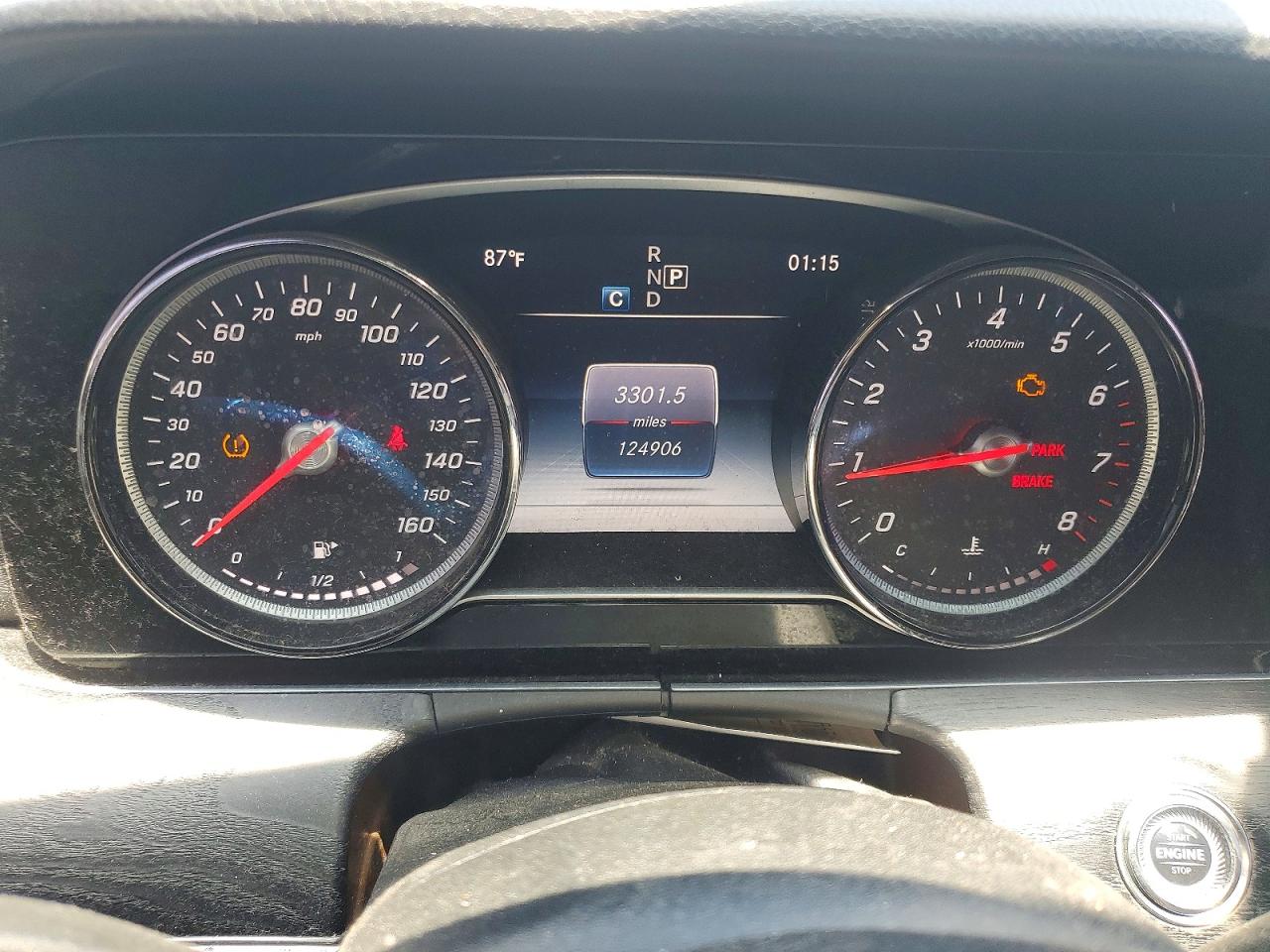 2017 Mercedes-Benz E-Class VIN WDDZF4KB4HA153889 COPART salvage auction — Minor Dent/Scratches, OH - CERT OF TITLE-REPOSSESSION, sold $8,900 on 2026-07-01 (photo 9)