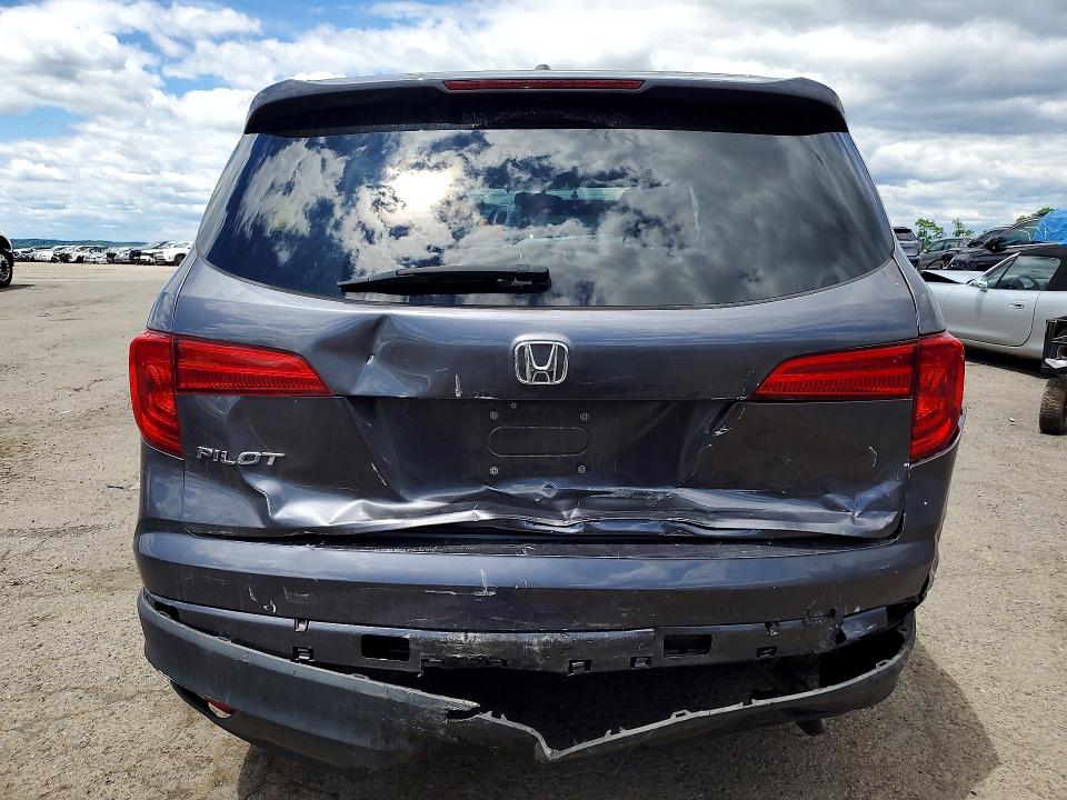 2018 Honda VIN 5FNYF5H54JB023105 COPART salvage auction — FRONT END, Pa - Certificate Of Salvage, sold $3,400 on 2026-07-02 (photo 6)