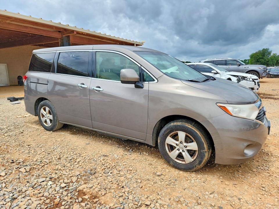 2015 Nissan Quest VIN JN8AE2KP3F9126969 COPART salvage auction — FRONT END, Tn - Certificate Of Title, sold $725 on 2026-07-08 (photo 4)