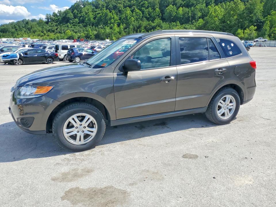 2012 Hyundai Santa fe VIN 5XYZGDAB2CG156775 COPART salvage auction — REAR END, Wv - Salvage Certificate, sold $1,500 on 2026-07-30 (photo 1)