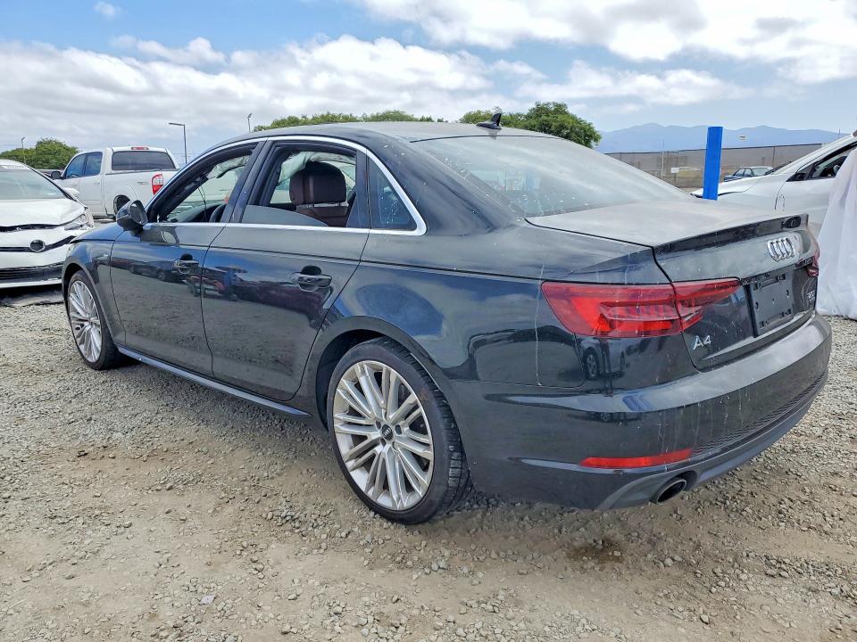 2018 Audi VIN WAUENAF4XJA063526 COPART salvage auction — FRONT END, Ca - Salvage Certificate, sold $3,550 on 2026-07-24 (photo 2)