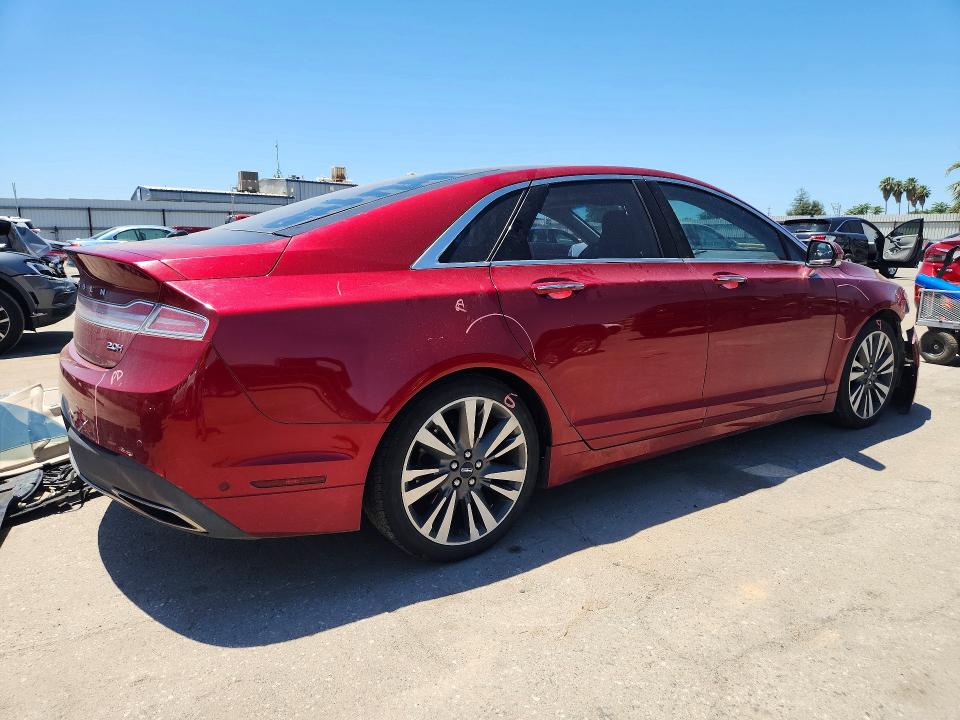 2017 Lincoln Mkz VIN 3LN6L5MU4HR641364 COPART salvage auction — FRONT END, CA - SALVAGE CERTIFICATE, sold $1,600 on 2026-07-24 (photo 3)