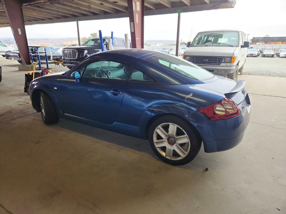 2003 Audi Tt VIN TRUSC28N831014745 COPART salvage auction — REAR END, Ca - Salvage Certificate, sold $125 on 2026-07-13 (photo 2)
