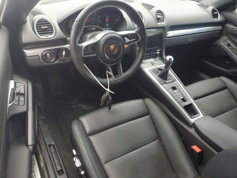 2024 Porsche Boxster VIN WP0CA2A87RK205830 COPART salvage auction — BURN, Nj - Cert Of Title-Salvage, sold $35,000 on 2026-07-08 (photo 8)