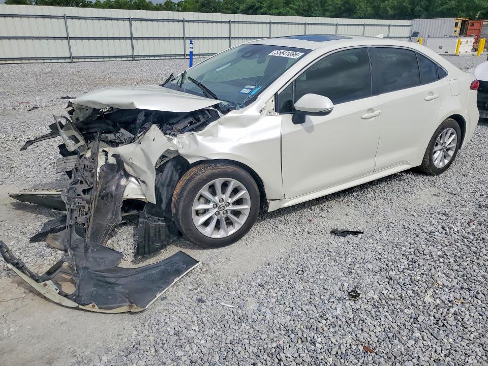 2020 Toyota VIN JTDFPRAE1LJ058833 COPART salvage auction — FRONT END, TX - SALVAGE VEHICLE TITLE, sold $2,150 on 2026-07-13 (photo 1)
