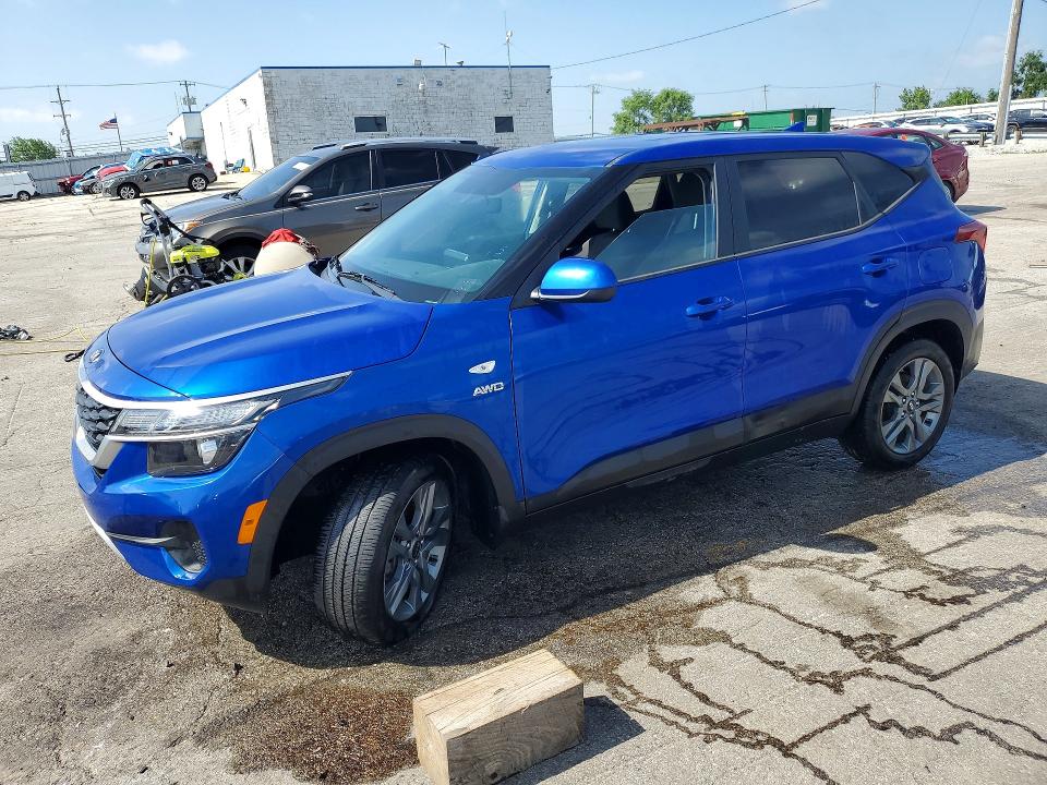 2021 Kia Seltos VIN KNDEPCAA4M7047992 COPART salvage auction — REAR END, WV - CERTIFICATE OF TITLE, sold $6,000 on 2026-07-24 (photo 1)