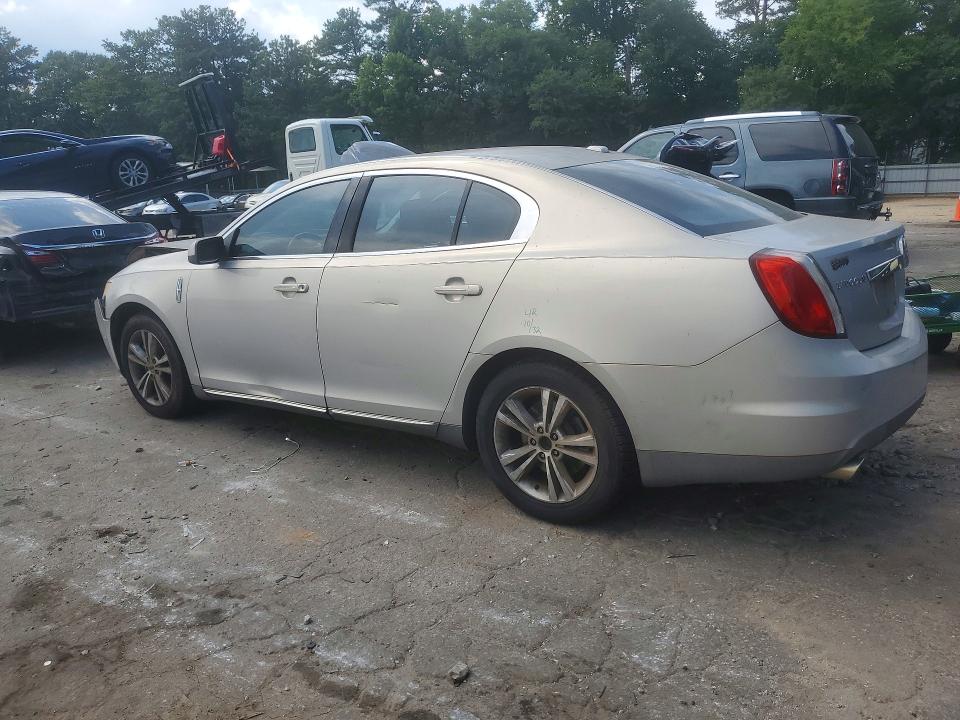 2009 Lincoln Mks VIN 1LNHM93R19G614139 COPART salvage auction — FRONT END, GA - CERT OF TITLE-SALVAGE (P), sold $250 on 2026-07-10 (photo 2)