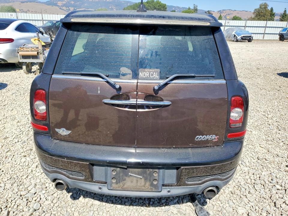 2008 Mini Cooper VIN WMWMM33548TP89226 COPART salvage auction — SIDE, CA - SALVAGE CERTIFICATE, sold $60 on 2026-07-21 (photo 6)