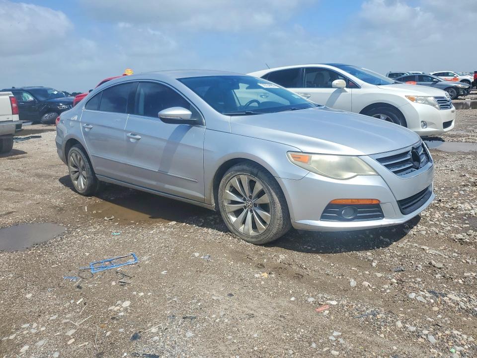 2010 Volkswagen Cc VIN WVWML7AN5AE503765 COPART salvage auction — FRONT END, TX - SALVAGE VEHICLE TITLE (P), sold $100 on 2026-07-30 (photo 4)