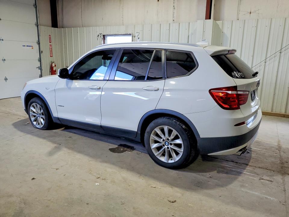 2014 BMW X3 VIN 5UXWX9C57E0D24329 COPART salvage auction — MECHANICAL, Wv - Certificate Of Title, sold $400 on 2026-07-09 (photo 2)