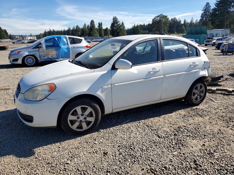 2007 Hyundai Accent VIN KMHCN46C27U139360 COPART salvage auction — REAR END, Wa - Bill Of Sale, sold $200 on 2026-07-17 (photo 1)