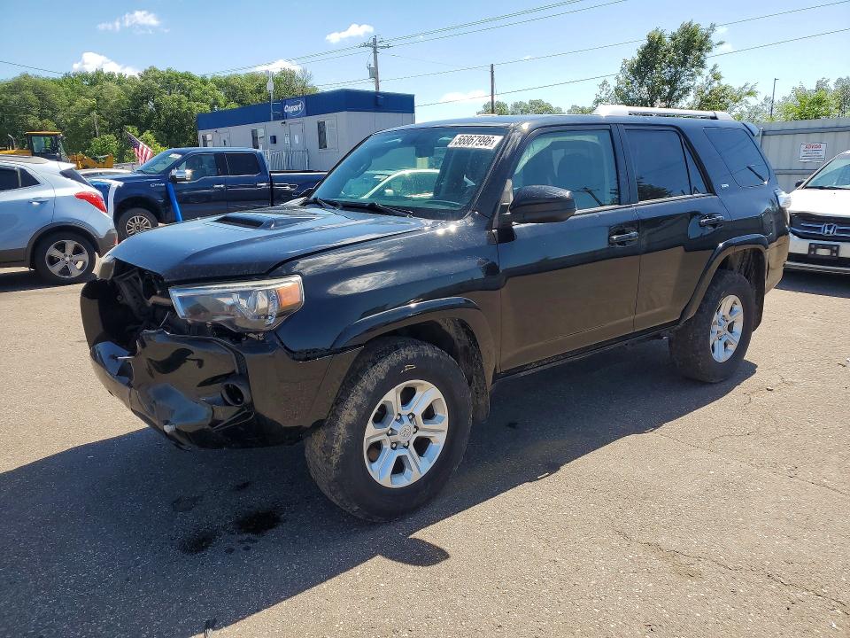 2014 Toyota VIN JTEBU5JR9E5191043 COPART salvage auction — FRONT END, Mn - Cert Of Title-Prior Salvage, sold $4,600 on 2026-07-17 (photo 1)
