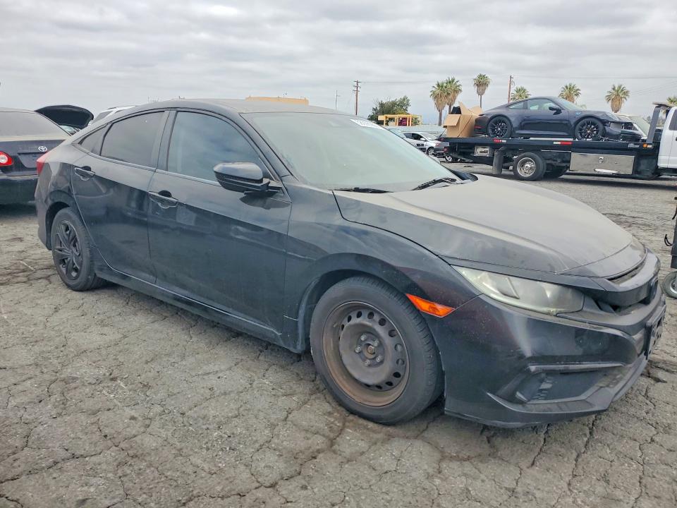 2020 Honda Civic VIN 19XFC2F62LE205825 COPART salvage auction — UNDERCARRIAGE, Ca - Salvage Certificate, sold $3,800 on 2026-07-09 (photo 4)