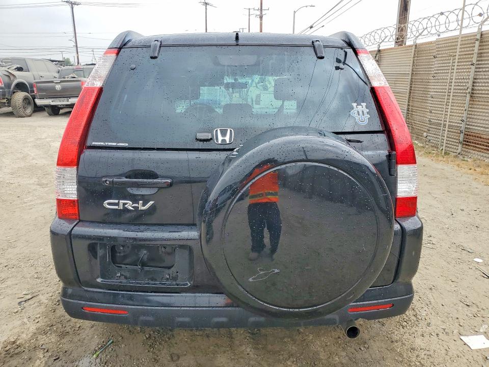2006 Honda Cr-v VIN JHLRD789X6C012755 COPART salvage auction — MINOR DENT/SCRATCHES, CA - DIS/DLR/EXP ONLY CLEAN TITLE, sold $924 on 2026-07-19 (photo 6)