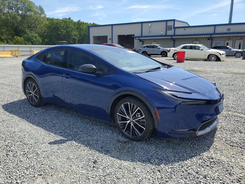 2023 Toyota Prius VIN JTDACAAU2P3002246 COPART salvage auction — FRONT END, Nc - Salvage Certificate Of Title, sold $4,550 on 2026-07-30 (photo 4)