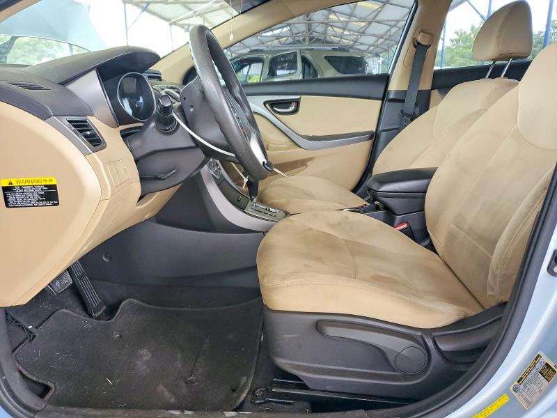 2011 Hyundai Elantra VIN KMHDH4AE5BU086148 COPART salvage auction — FRONT END, Ga - Cert Of Title-Salvage, sold $500 on 2026-07-30 (photo 7)