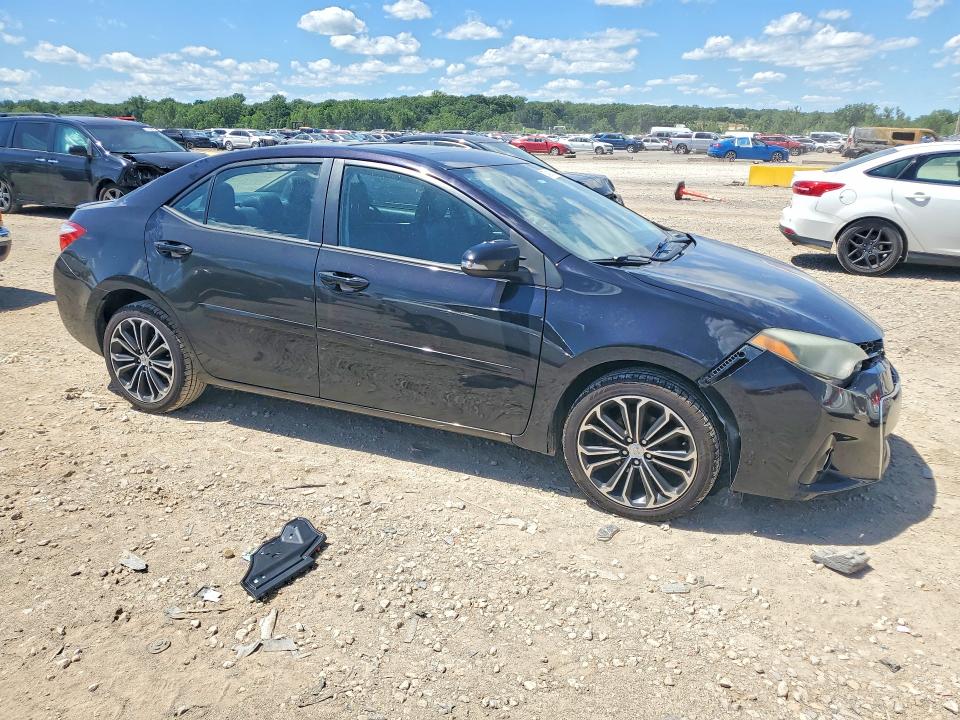 2014 Toyota Corolla VIN 5YFBURHE3EP102133 COPART salvage auction — FRONT END, Ks - Cert Of Title-Salvage, sold $1,750 on 2026-07-28 (photo 4)
