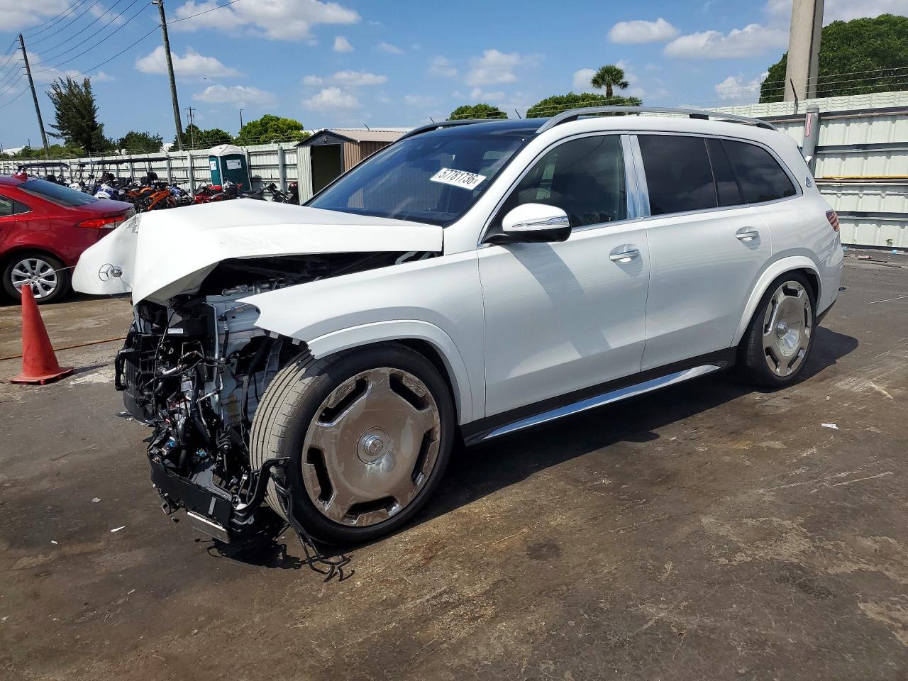 2026 Mercedes-Benz GLS-Class VIN 4JGFF8HBXTB544278 — COPART salvage auction photo