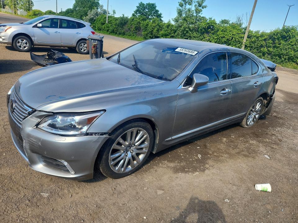 2015 Lexus VIN JTHCL1EF5F5023338 COPART salvage auction — REAR END, Qc - Gravement Accidente, sold $3,100 on 2026-09-08 (photo 1)