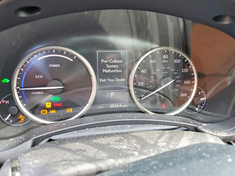2021 Lexus Nx VIN JTJGJRDZ6M2164143 COPART salvage auction — ROLLOVER, MD - CERT OF SALVAGE > 75% DAMAGE, sold $10,600 on 2026-07-02 (photo 9)