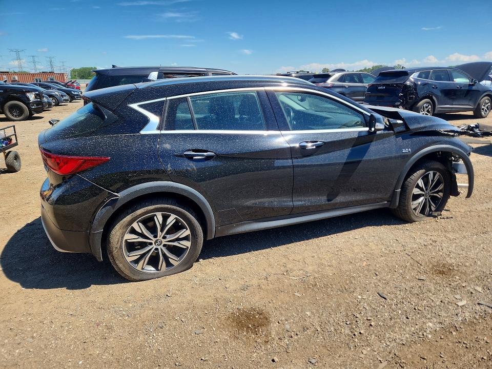 2017 Infiniti VIN SJKCH5CR2HA021268 COPART salvage auction — FRONT END, Il - Salvage Certificate, sold $250 on 2026-07-28 (photo 3)