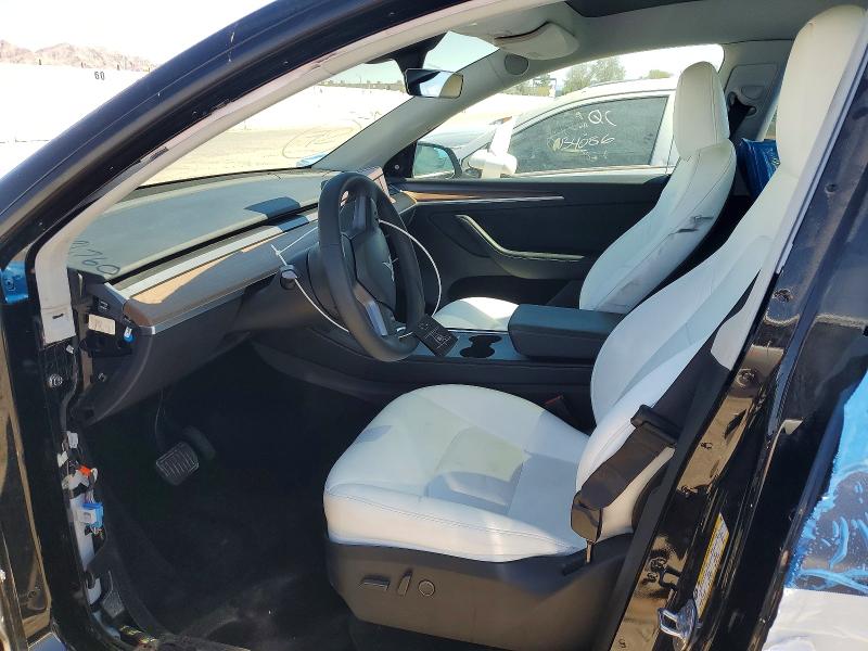 2025 Tesla Model y VIN 7SAYGAEE7SF239402 COPART salvage auction — FRONT END, NV - SALVAGE TITLE, sold $10,900 on 2026-07-23 (photo 7)
