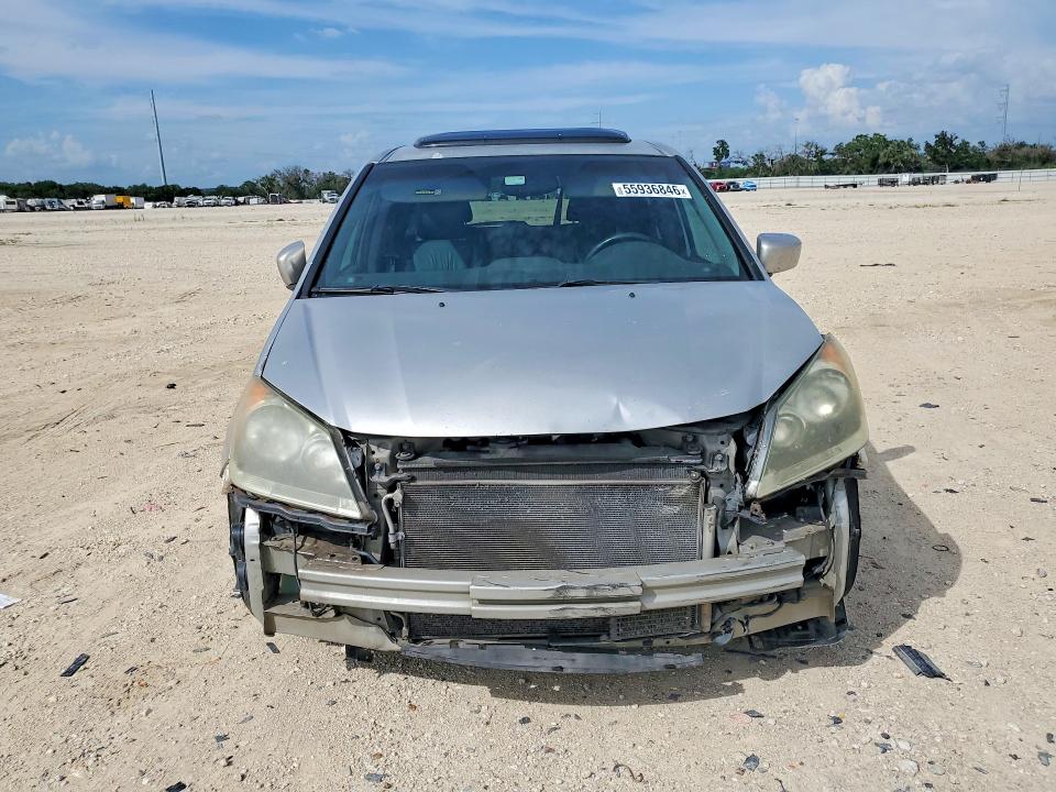 2009 Honda Odyssey VIN 5FNRL38999B012648 COPART salvage auction — FRONT END, Tx - Salvage Vehicle Title, sold $525 on 2026-07-09 (photo 5)