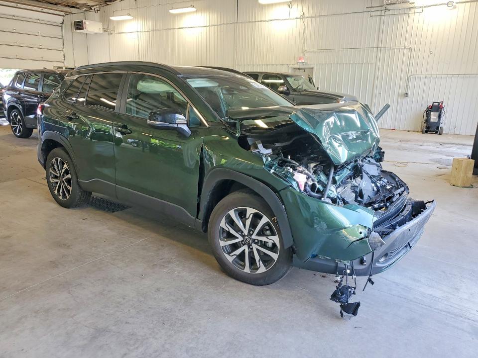 2025 Toyota Corolla cross VIN 7MUDAABG0SV122300 COPART salvage auction — FRONT END, Mn - Cert Of Title-Salvage, sold $4,400 on 2026-07-14 (photo 4)