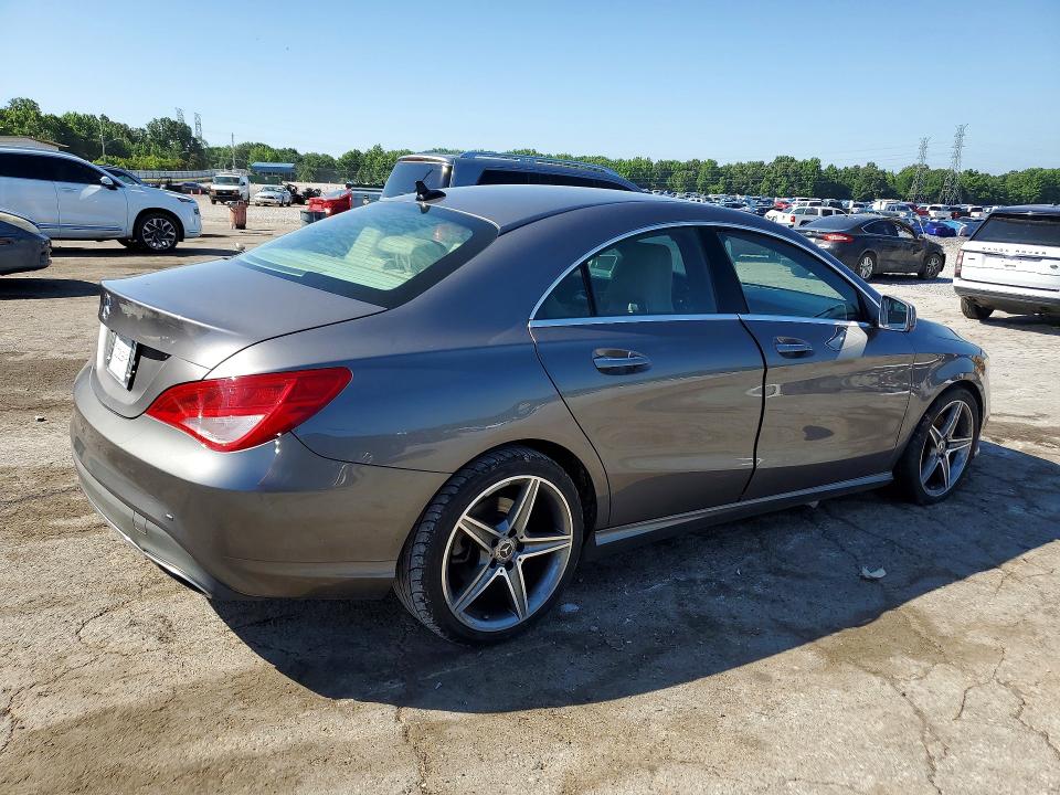 2018 Mercedes-benz Cla-klasse VIN WDDSJ4EBXJN540084 COPART salvage auction — NORMAL WEAR, Tn - Certificate Of Title, sold $1,750 on 2026-07-30 (photo 3)