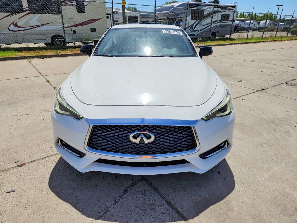 2018 Infiniti Q60 VIN JN1CV7EKXJM200656 COPART salvage auction — SIDE, Ca - Salvage Certificate, sold $6,500 on 2026-07-20 (photo 5)