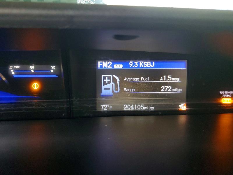 2014 Honda Civic VIN 19XFB2F55EE041466 COPART salvage auction — SIDE, Tx - Salvage Vehicle Title, sold $950 on 2026-07-10 (photo 9)