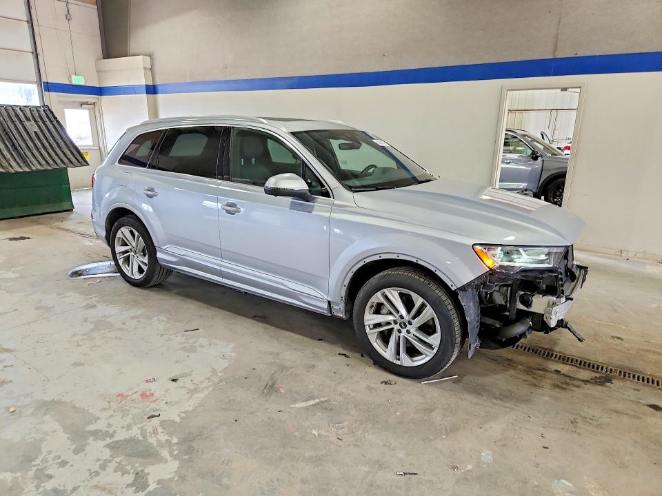 2021 Audi Q7 VIN WA1LJAF79MD022396 COPART salvage auction — FRONT END, Va - Cert Of Title - Salvage, sold $11,400 on 2026-07-17 (photo 4)