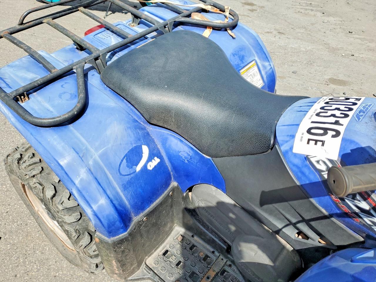 2008 Yamaha yfm VIN 5Y4AJ26Y98A004491 COPART salvage auction — Front End, Ta - Clean Title, sold $750 on 2026-07-08 (photo 5)