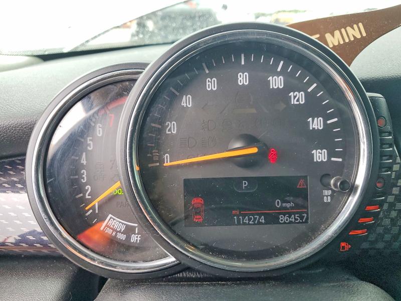 2015 Mini Cooper VIN WMWXP7C57F2A40681 COPART salvage auction — FRONT END, Id - Salvage Certificate Of Title, sold $2,250 on 2026-07-30 (photo 9)