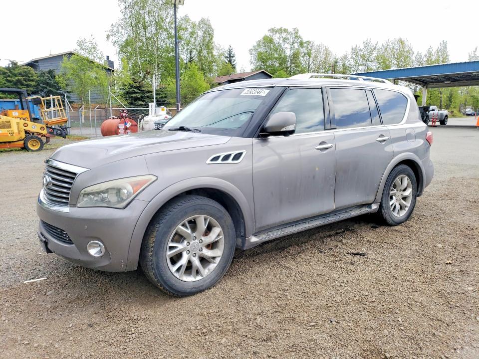 2011 Infiniti Qx56 VIN JN8AZ2NE9B9001869 COPART salvage auction — MINOR DENT/SCRATCHES, Ak - Certificate Of Vehicle Title, sold $1,250 on 2026-07-14 (photo 1)