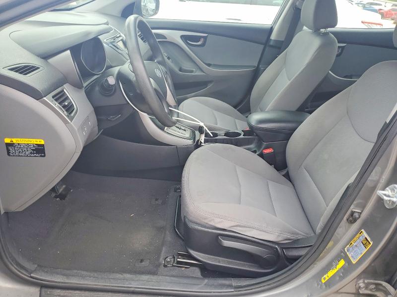 2013 Hyundai Elantra VIN 5NPDH4AE2DH205534 COPART salvage auction — FRONT END, Tx - Salvage Vehicle Title, sold $1,050 on 2026-07-02 (photo 7)