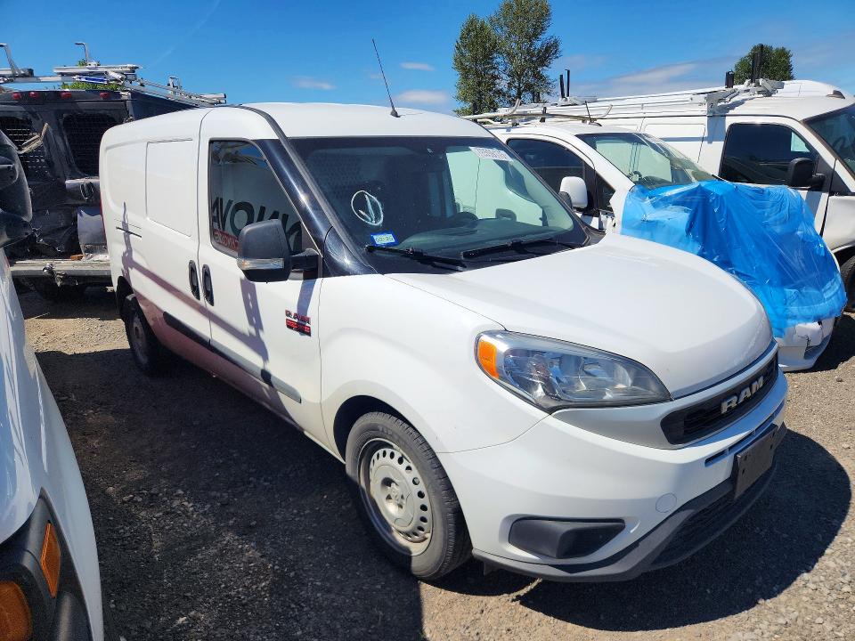 2022 Ram Promaster city VIN ZFBHRFAB5N6W31121 COPART salvage auction — REAR END, Tx - Salvage Vehicle Title, sold $5,100 on 2026-07-08 (photo 4)