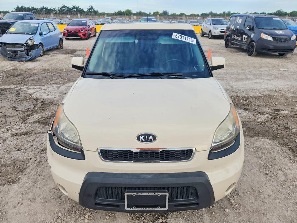 2011 Kia Soul VIN KNDJT2A26B7718072 COPART salvage auction — FRONT END, FL - CERT OF TITLE SLVG REBUILDABLE, sold $1,400 on 2026-07-27 (photo 5)