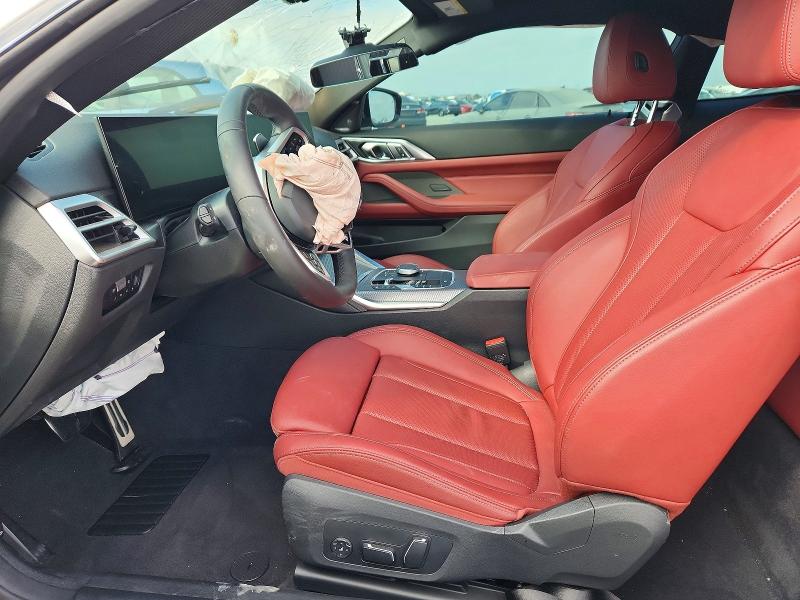 2026 BMW 4er VIN WBA43DA08TCW52198 COPART salvage auction — FRONT END, Ca - Salvage Certificate, sold $18,800 on 2026-07-31 (photo 7)