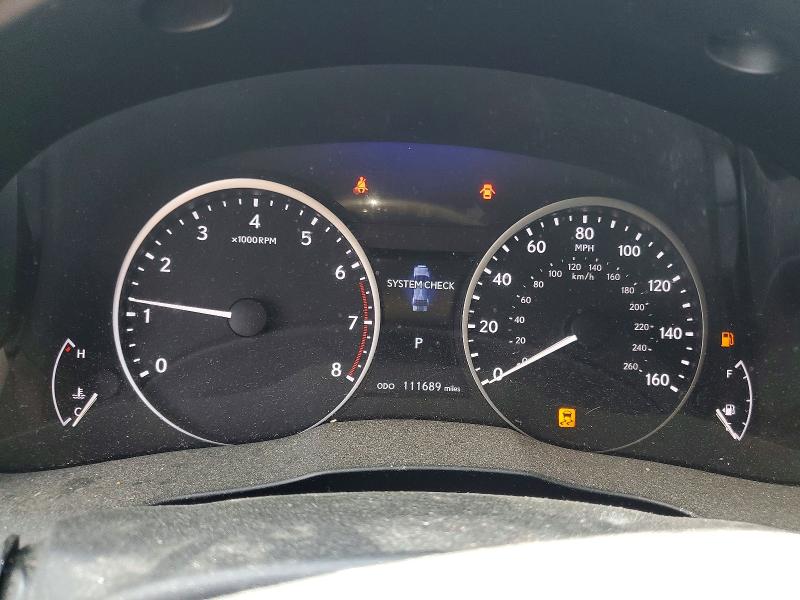 2015 Lexus Es 350 VIN JTHBK1GG1F2204359 COPART salvage auction — FRONT END, Va - Certificate Of Title, sold $2,650 on 2026-07-16 (photo 9)